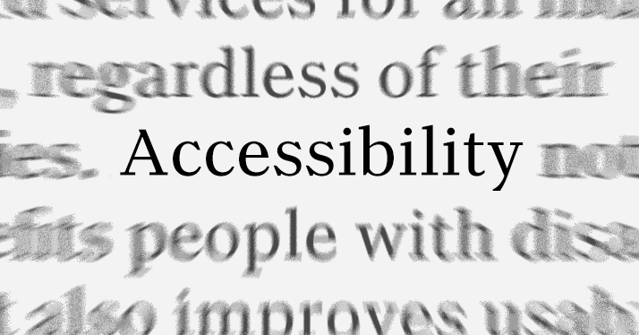 Accessible user experience with Berghall fonts